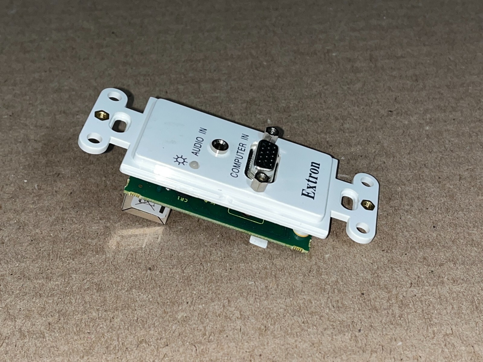 Extron PVT RGB D PoleVault VGA Video & Audio Input Wallmount