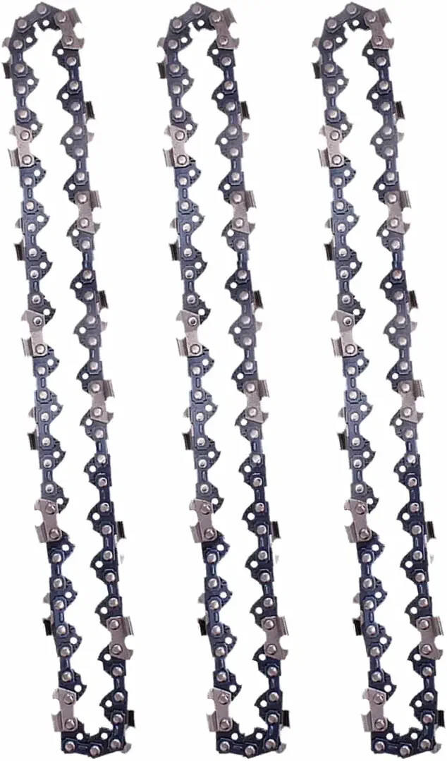 3 Pack S62 AdvanceCut Chainsaw Chain for 3/8 Inch Pitch 050 gauge, 62drive links