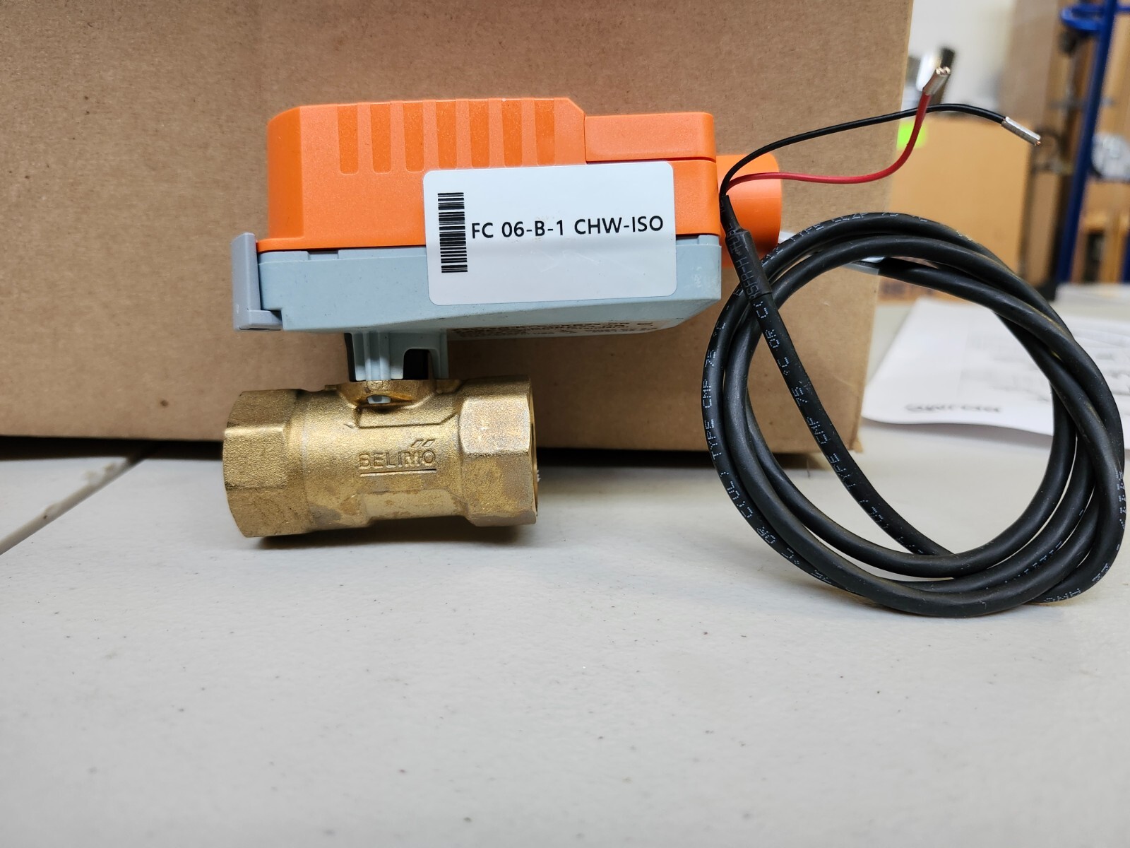 Belimo Actuator (#CQKB24-RR) and Valve Body (3/4")