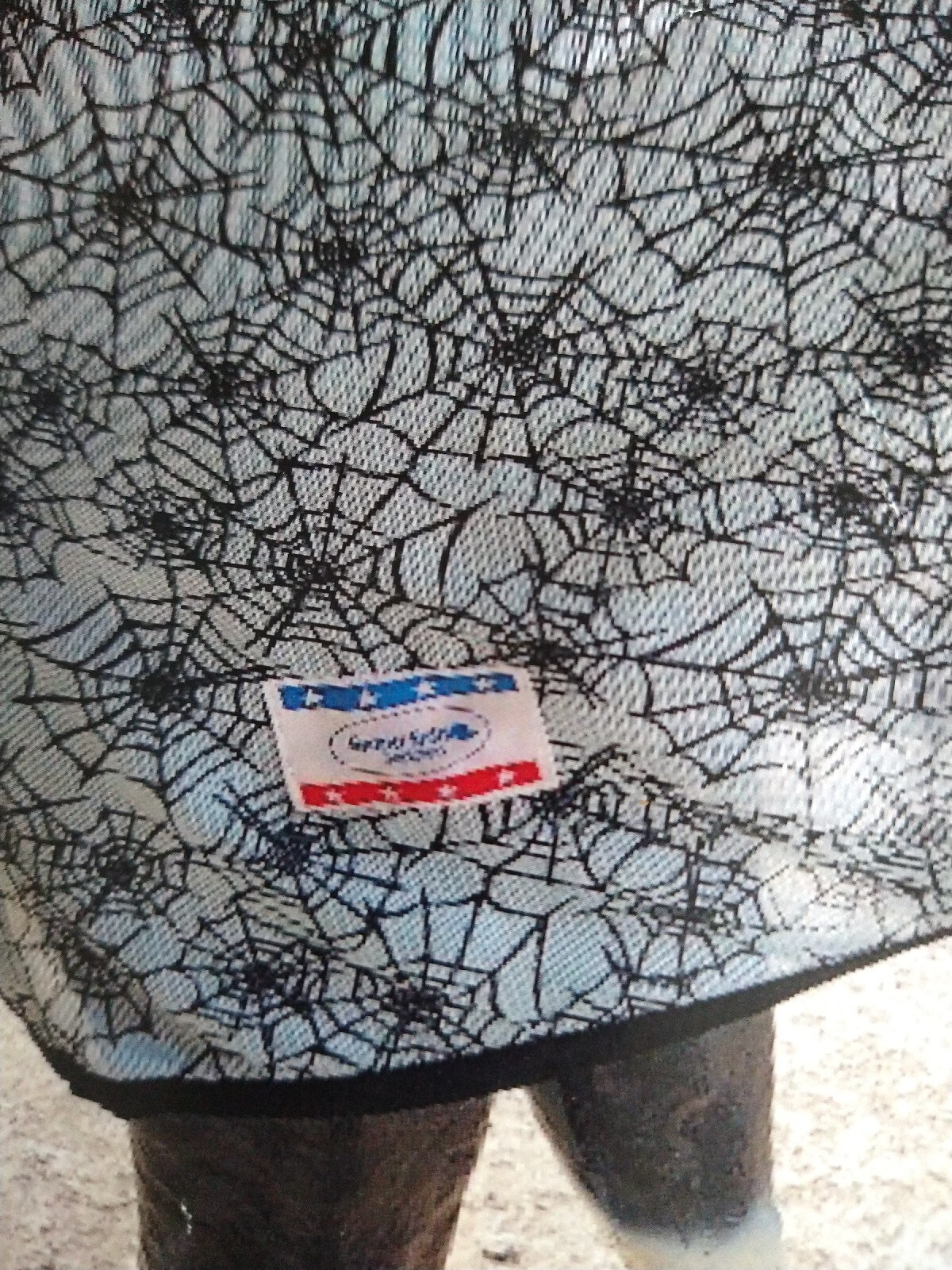 Grand Entry horse fly scrim sheet blanket spider Web size 76