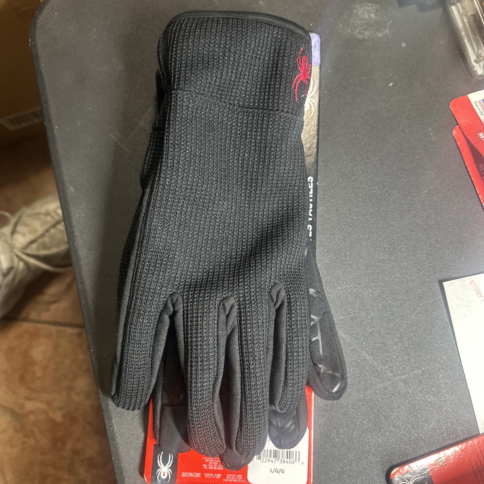 Spyder Core Conduct Touchscreen-Compatible Winter Gloves Black Size L