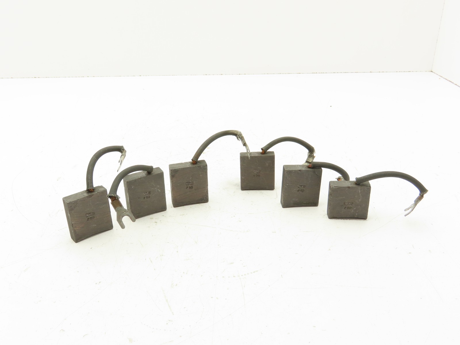 SMC F70 Carbon Motor Brush 1/2" x 1.5" x 1.75" Lot of 6