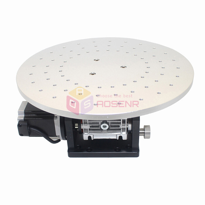 HY-E300 360-degree Electric Rotary Table For Marking Machine Engraving Machine