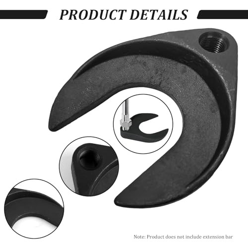 Inner CV Axle Removal Tool with Nut, CV Joint Fork Removing Tool Fits 5/8" 63mm