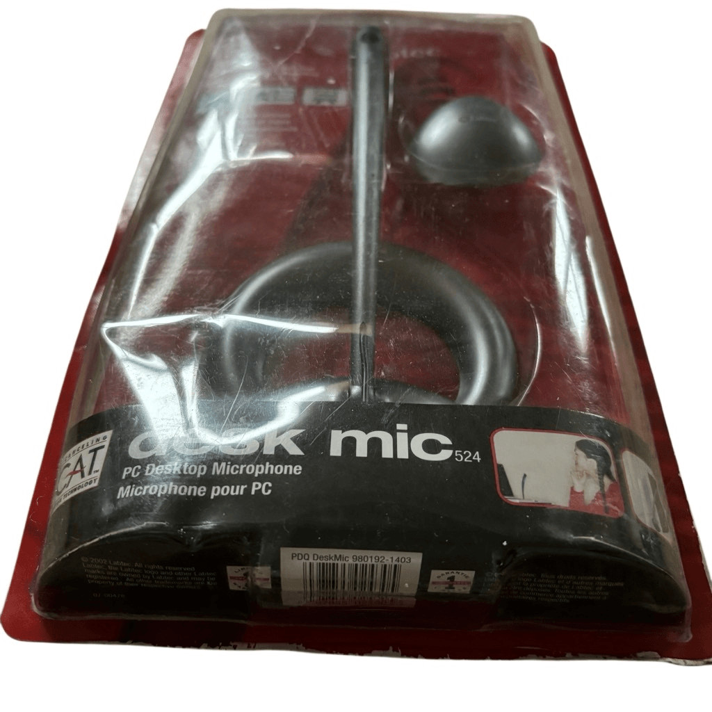 Labtec Desk Mic PC Desktop Microphone *New*