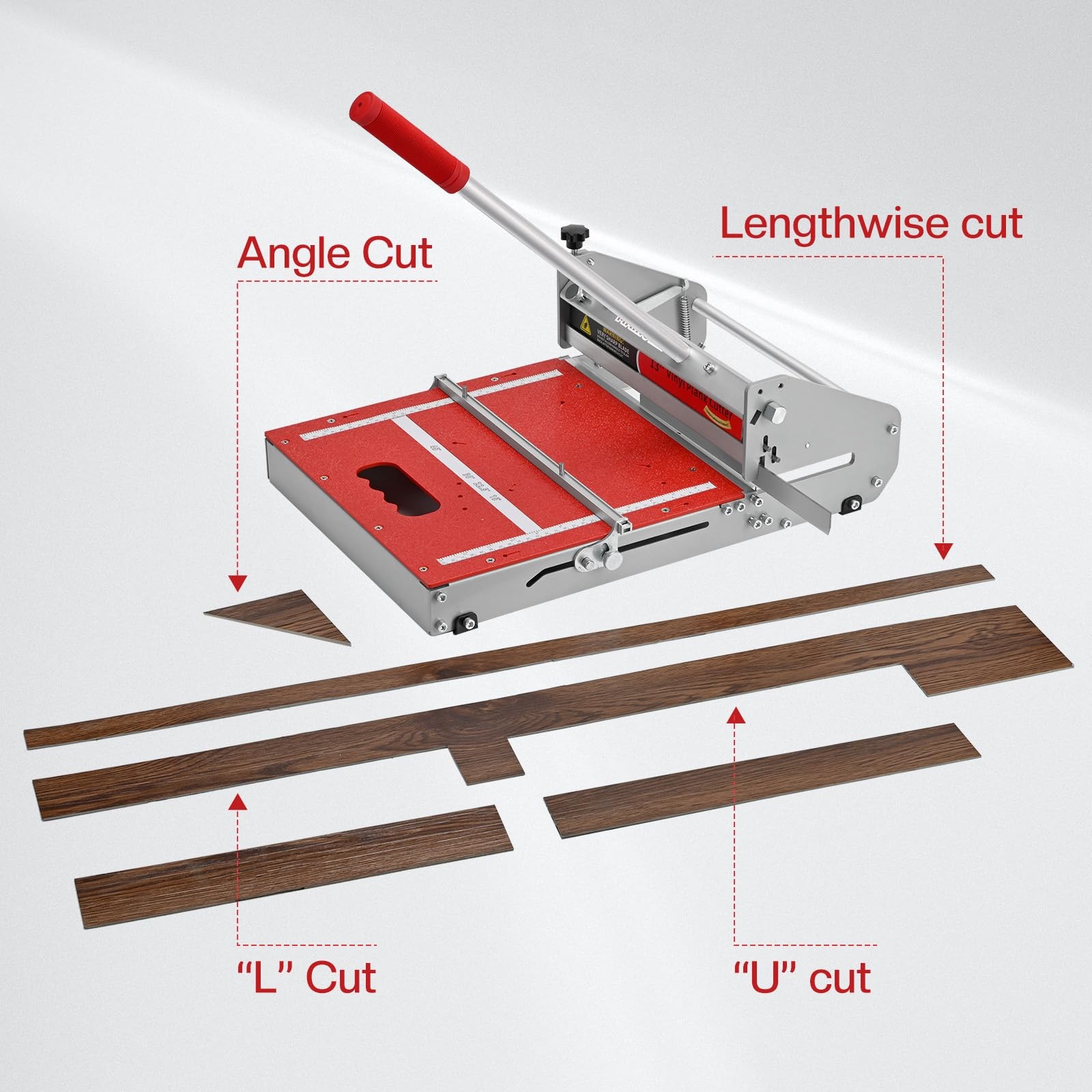 MAIHUITE 10mm Thick Floor Cutter - 13" Pro 330, Multi-functional