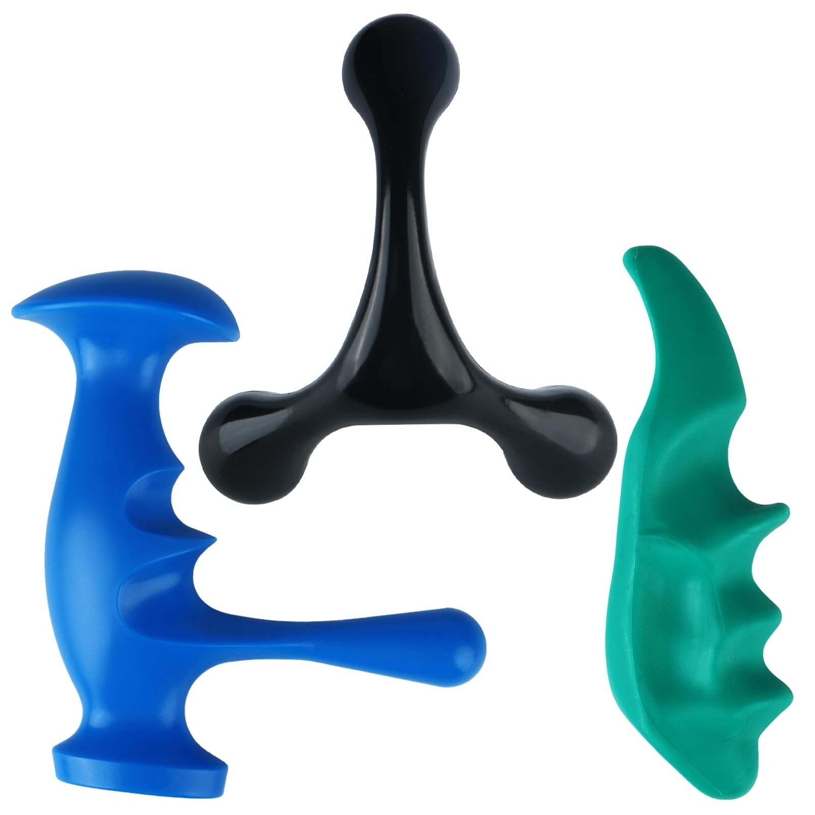 Massage Tool Set, Trigger Point Massage Tool Kit with Thumb Saver, Deep Tissu...