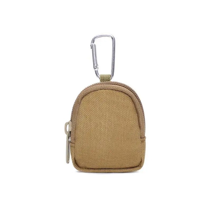1PC Tactical EDC Pouch Key Wallet Holder Men Coin Purses Pouch Bag Keychain Zipp