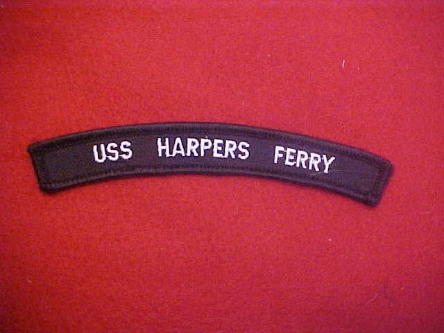 US NAVY - USS HARPERS FERRY ( LSD 49 ) UIM ROCKER