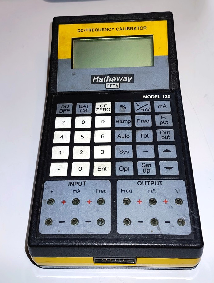 Hathaway Beta Calibrators Temperature Calibrator Model 235 No Power Untested