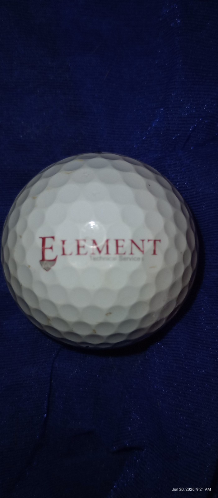 Element Technical Service Golf Ball