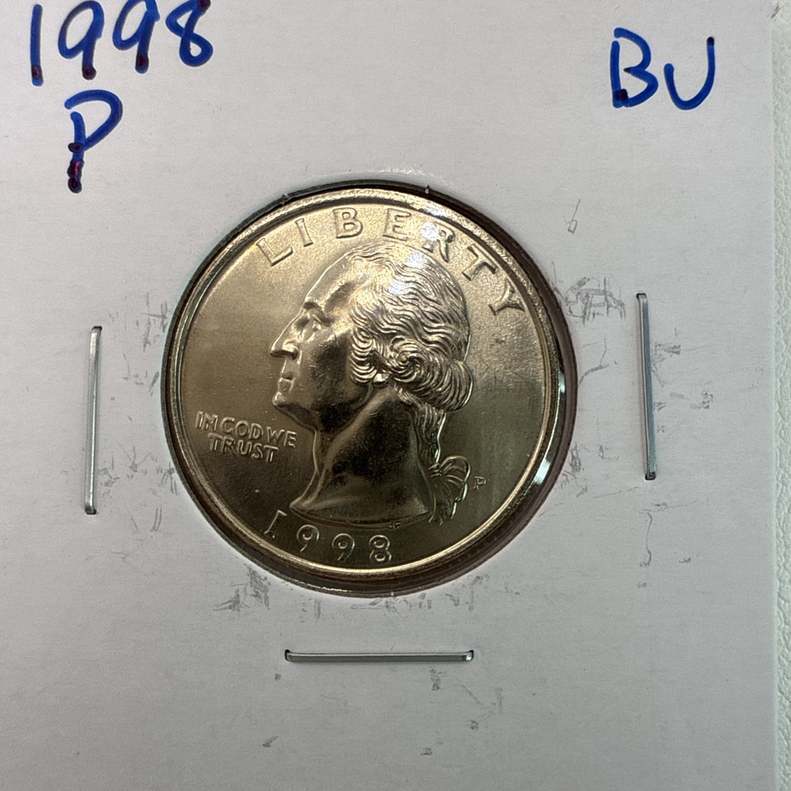1998-P Washington Quarter BU (Brilliant Uncirculated) Philadelphia Mint