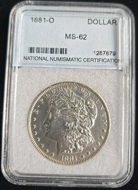 1881 0 Morgan Silver Dollar
