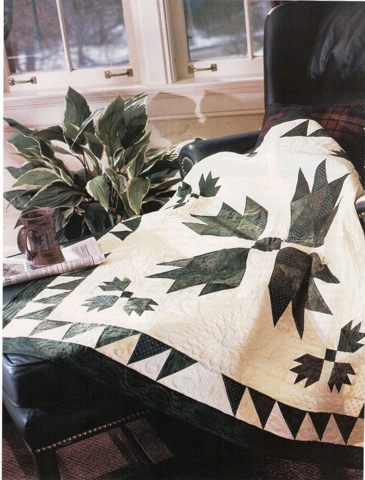 A Bear's Tale Quilt Pattern Pieced RB