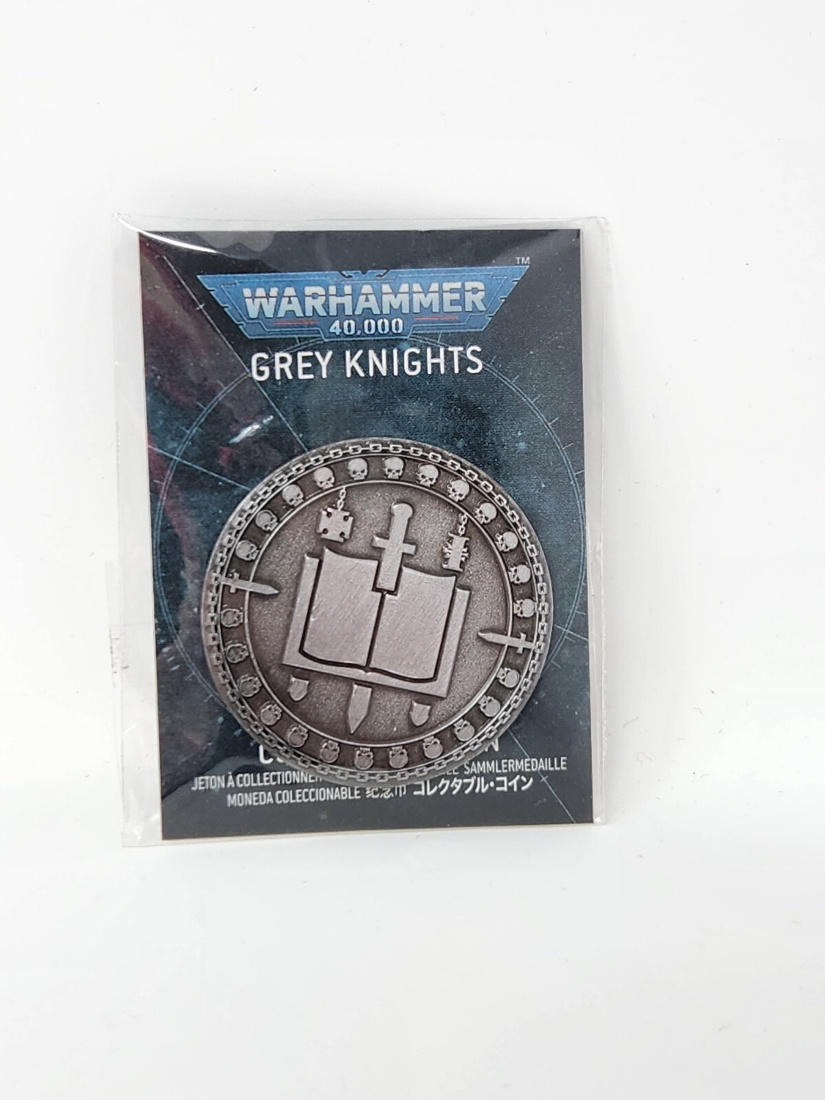 Grey Knights Collectible Coin Space Marine Daemon Hunters Warhammer 40k