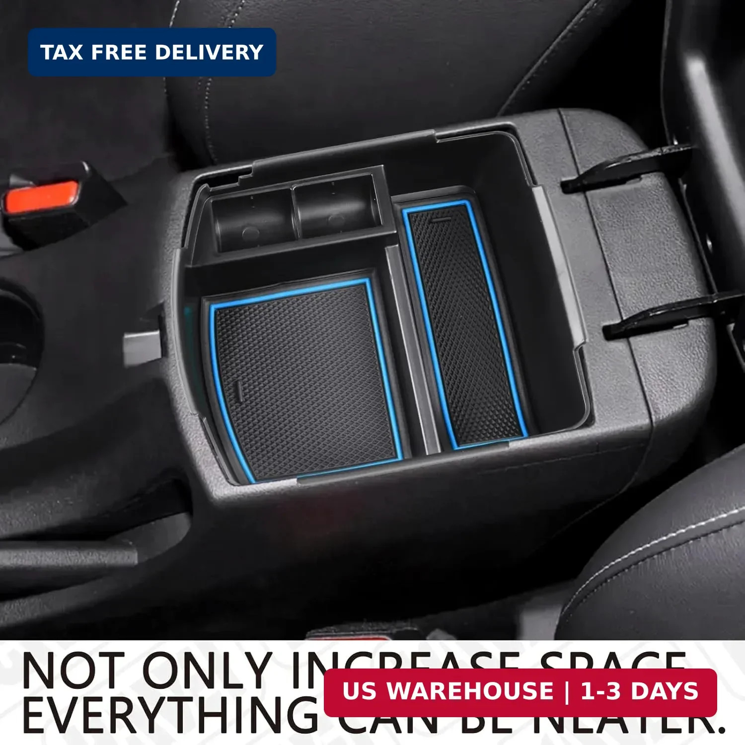 HGWEI Center Console Tray Organizer Compatible with Kia Seltos 2020 2021 2022 20