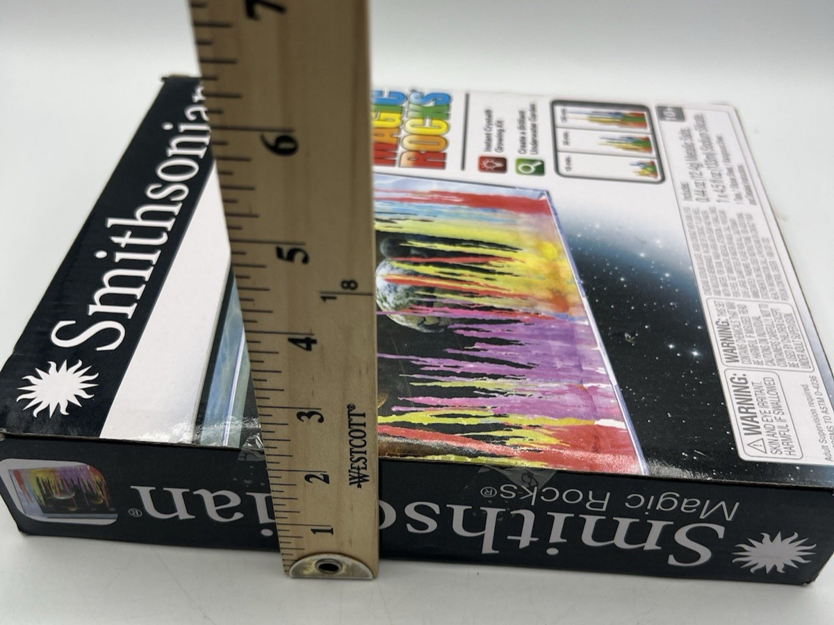Smithsonian Magic Rocks Instant Crystal Growing Kit Science Activity