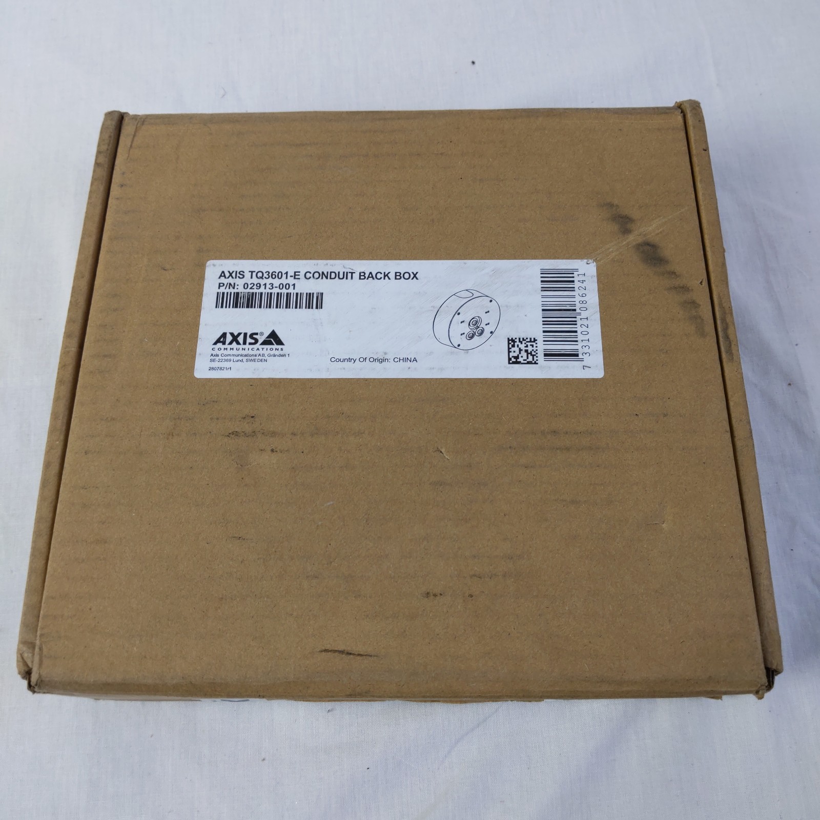 Axis TQ3601-E Conduit Back Box Security Mount, MPN: 02913-001