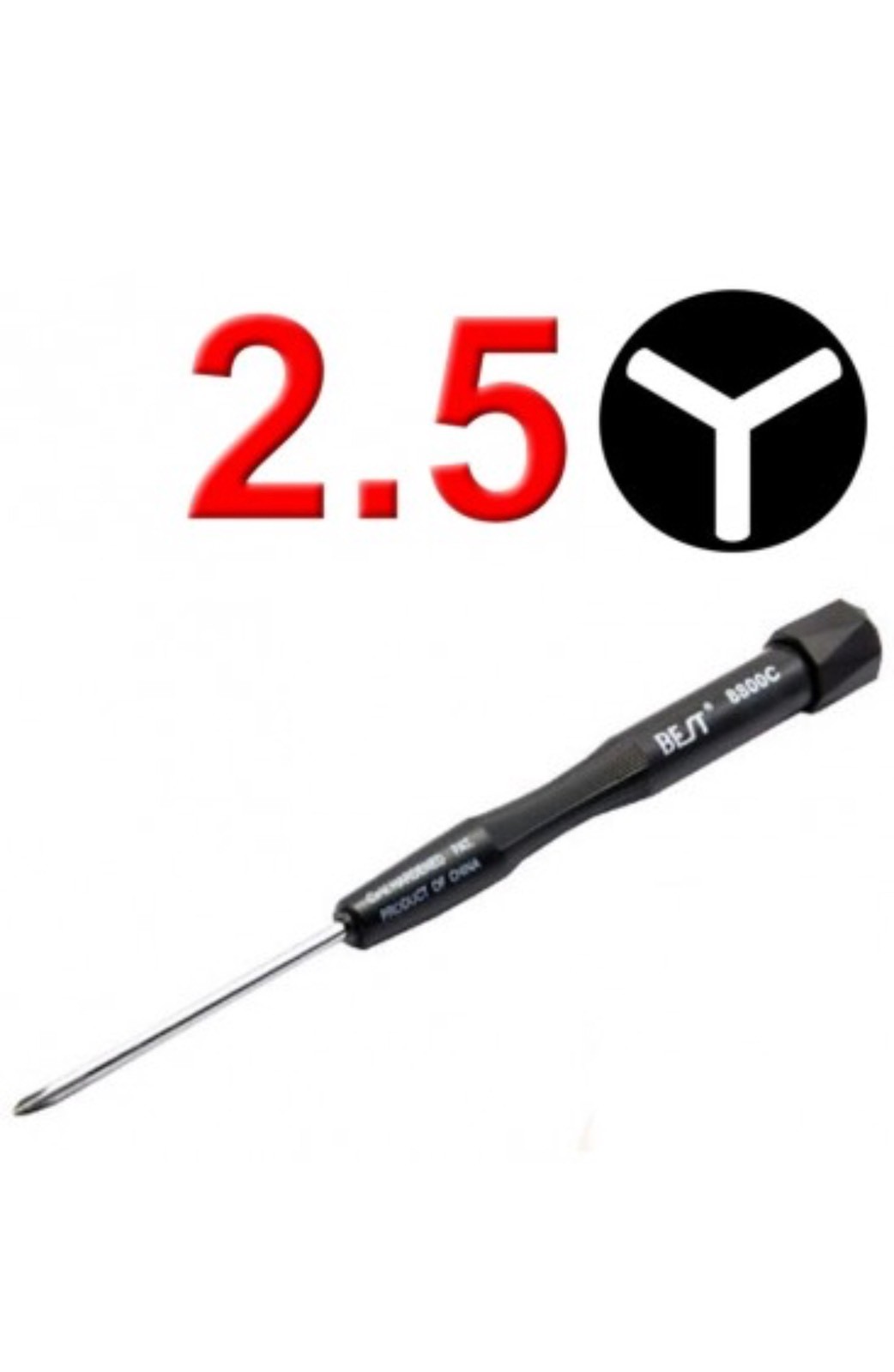 Miscrosoft Zune Nikon Flash Speedlight SB-700 Screwdriver Y1 Tri-Wing Tool Y2.5