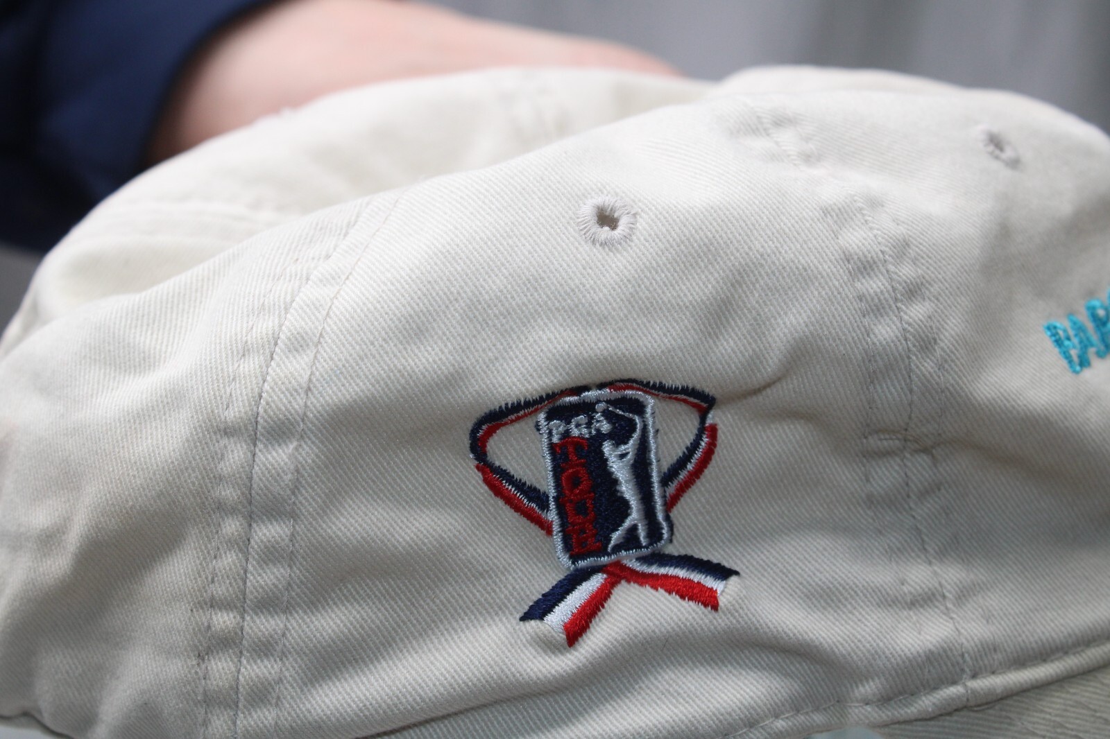 Barclays Classic Golf Cap Hat strapback PGATour The Game Tan Embroidered