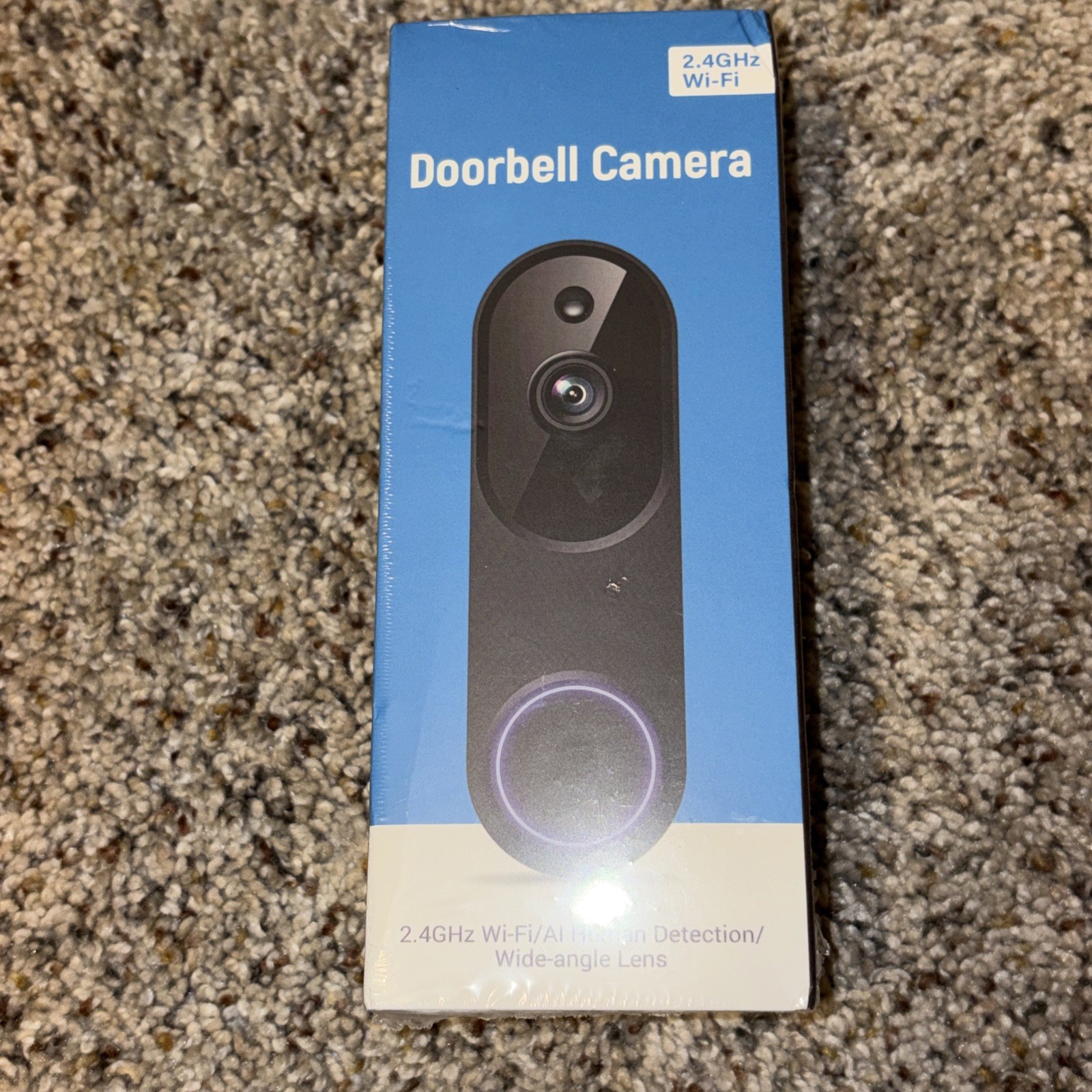 Doorbell Camera Model M52 Black New In Box 2.4 GHZ WIFI
