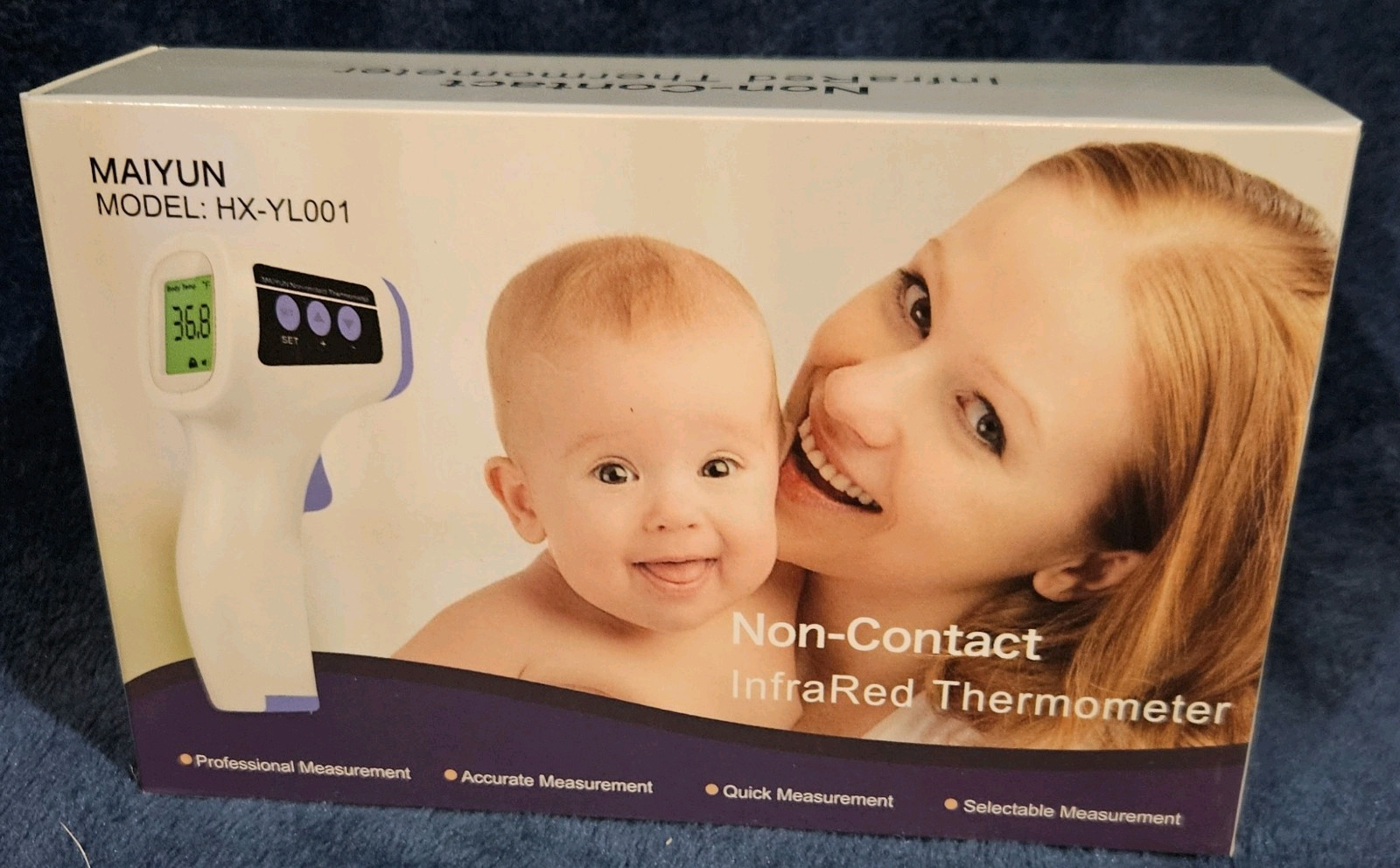 Infrared Thermometer Maiyun HX-YL001 Adult / Children Non Contact - 2pk