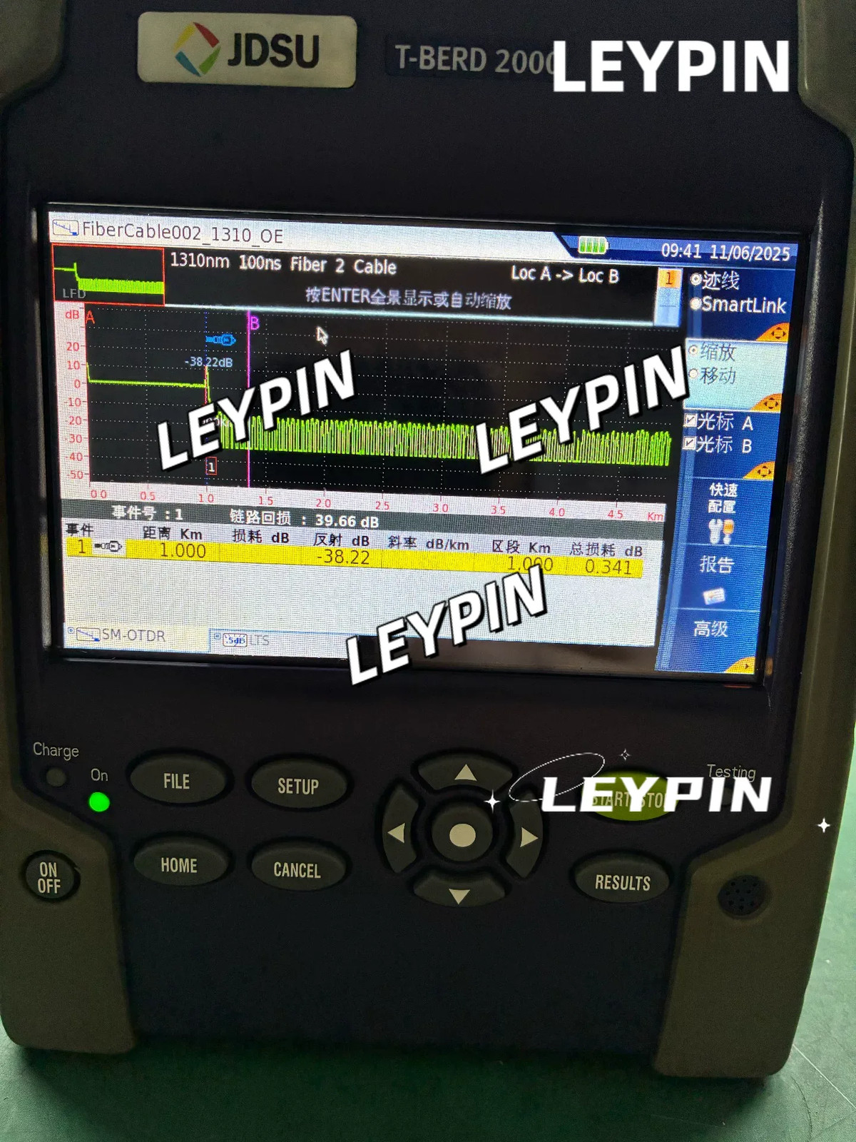 JDSU MTS 2000 Optical Time Domain Reflectometer