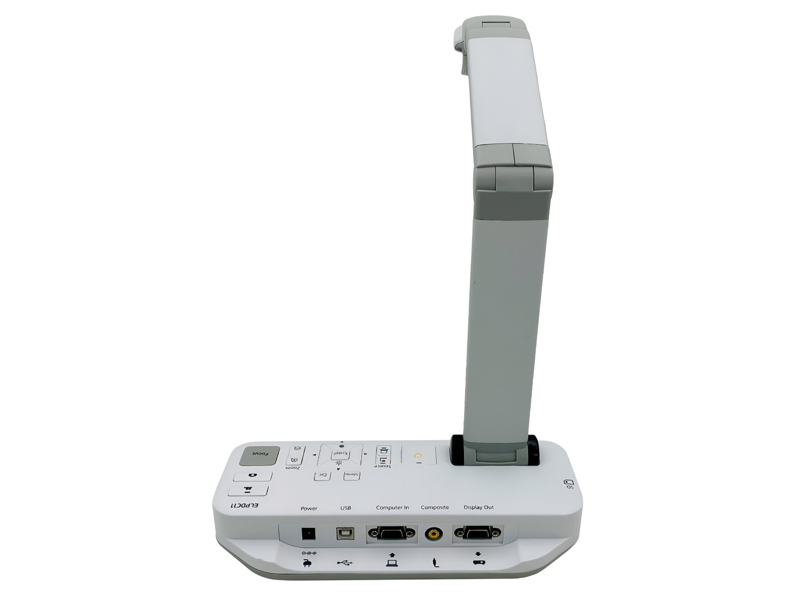 Epson ELPDC11 Portable CMOS Digital 30 FPS Document Camera VGA USB No Adapter