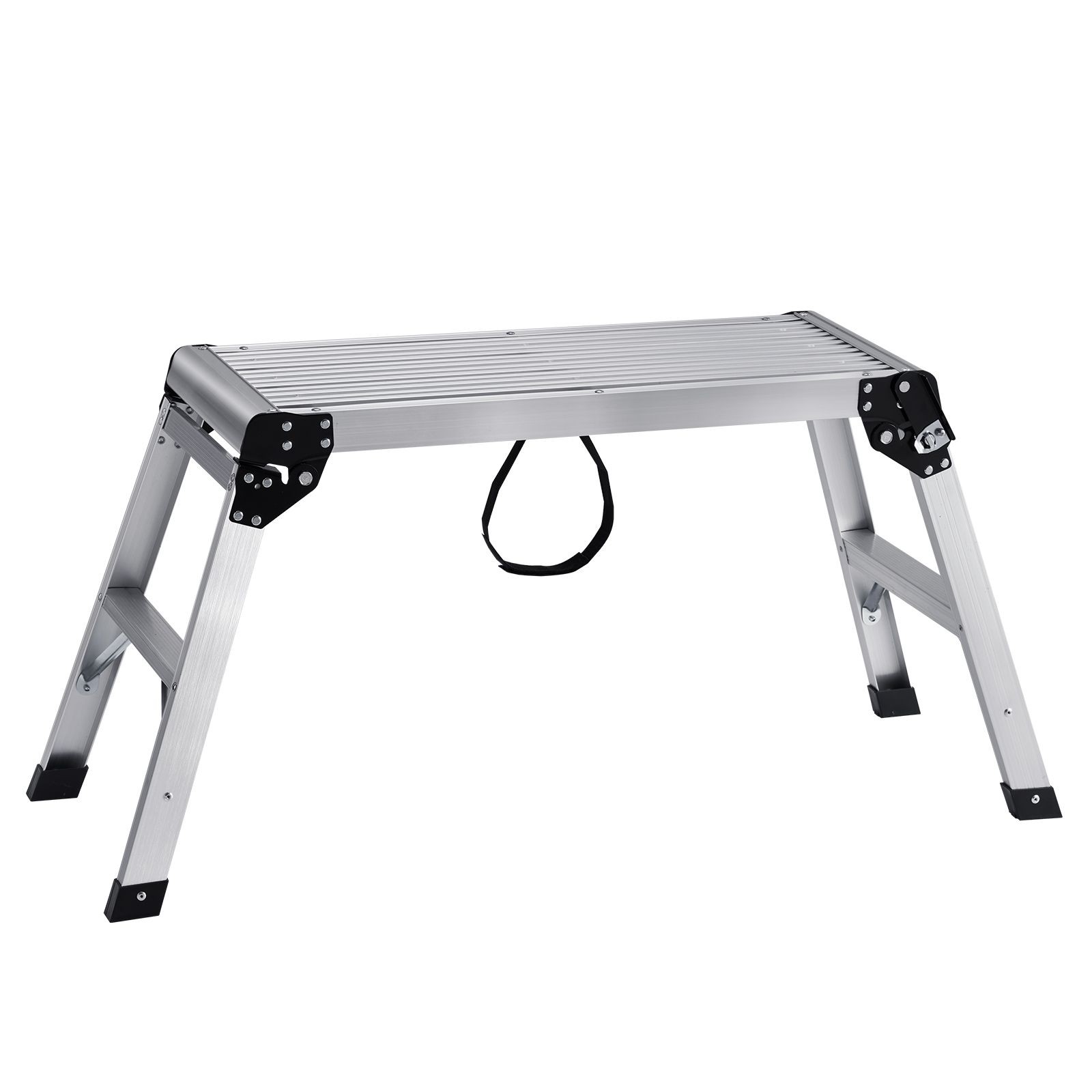 Folding Work Platform, 330 lbs Load Capacity, Aluminum Drywall Stool Ladder