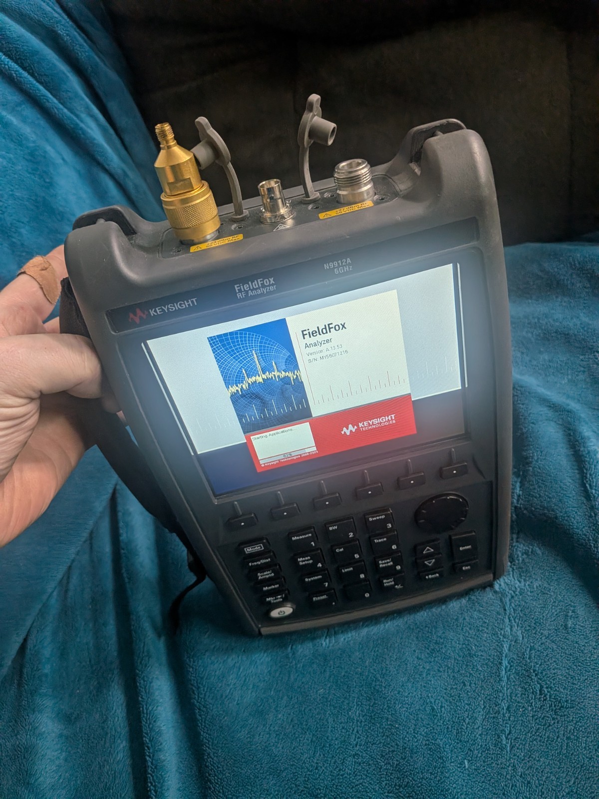 Keysight Agilent Fieldfox N9912A Spectrum Analyzer Generator VNA Meter Cpu2 Cald