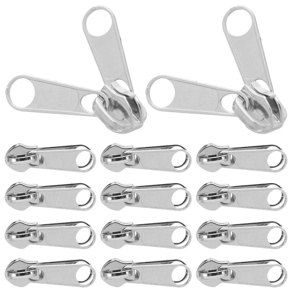 20 Pcs Jacket Zipper Replacement Universal Repair Kit Pull Luggage