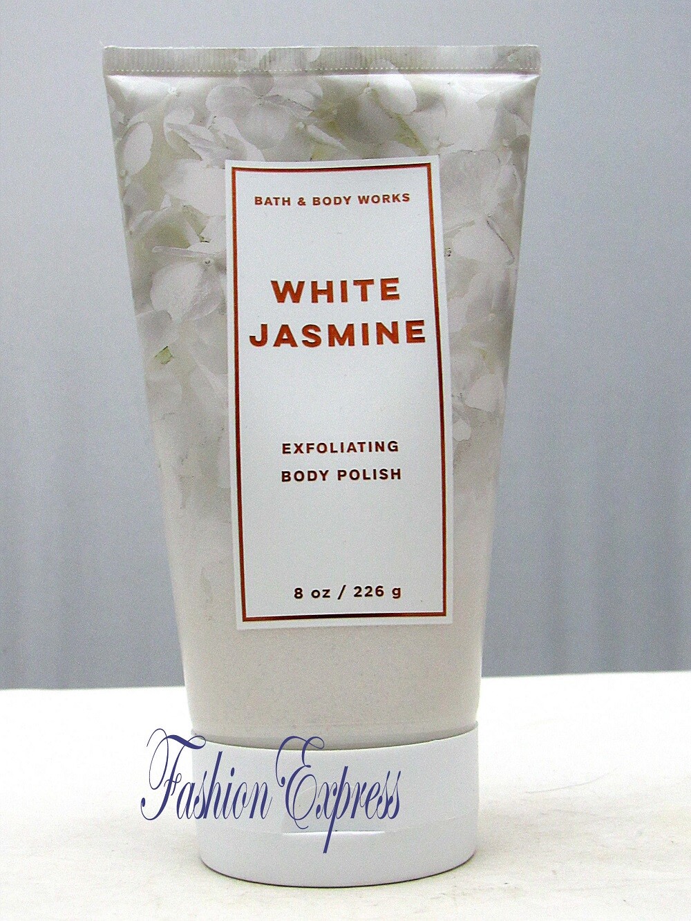 BATH & BODY WORKS WHITE JASMINE EXFOLIATING BODY POLISH 8 OZ