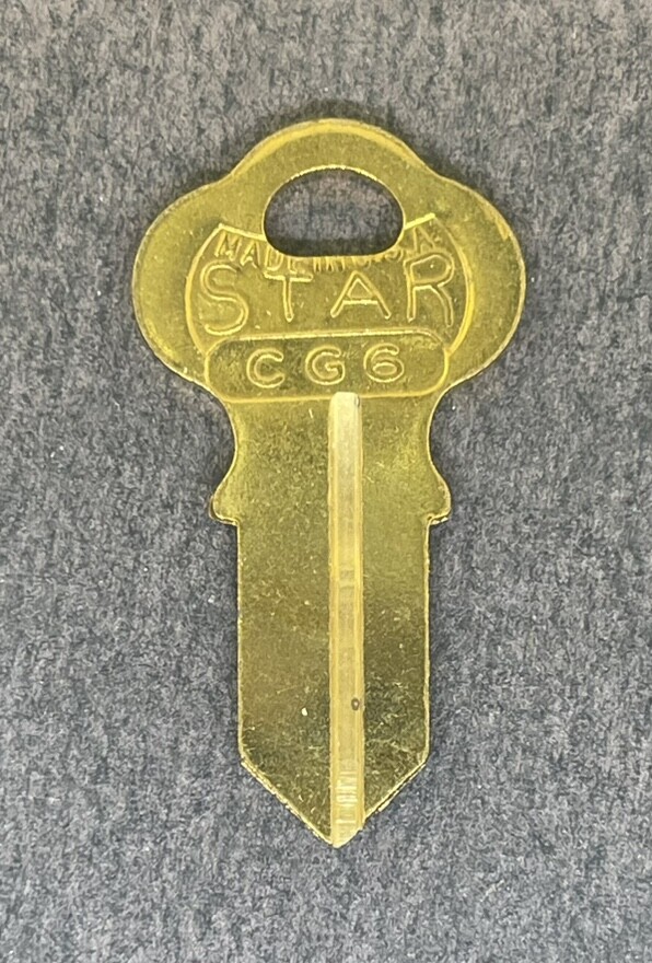 Lots of CG2 1041GA CG6 Type Key Blanks for Chicago K4L Keyway