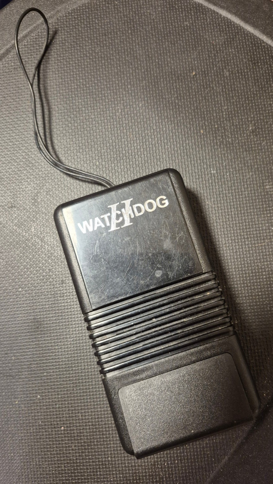 WATCH DOG II  ELECTRONIC WATCHDOG BARKING WARNING SIREN **WORKS**
