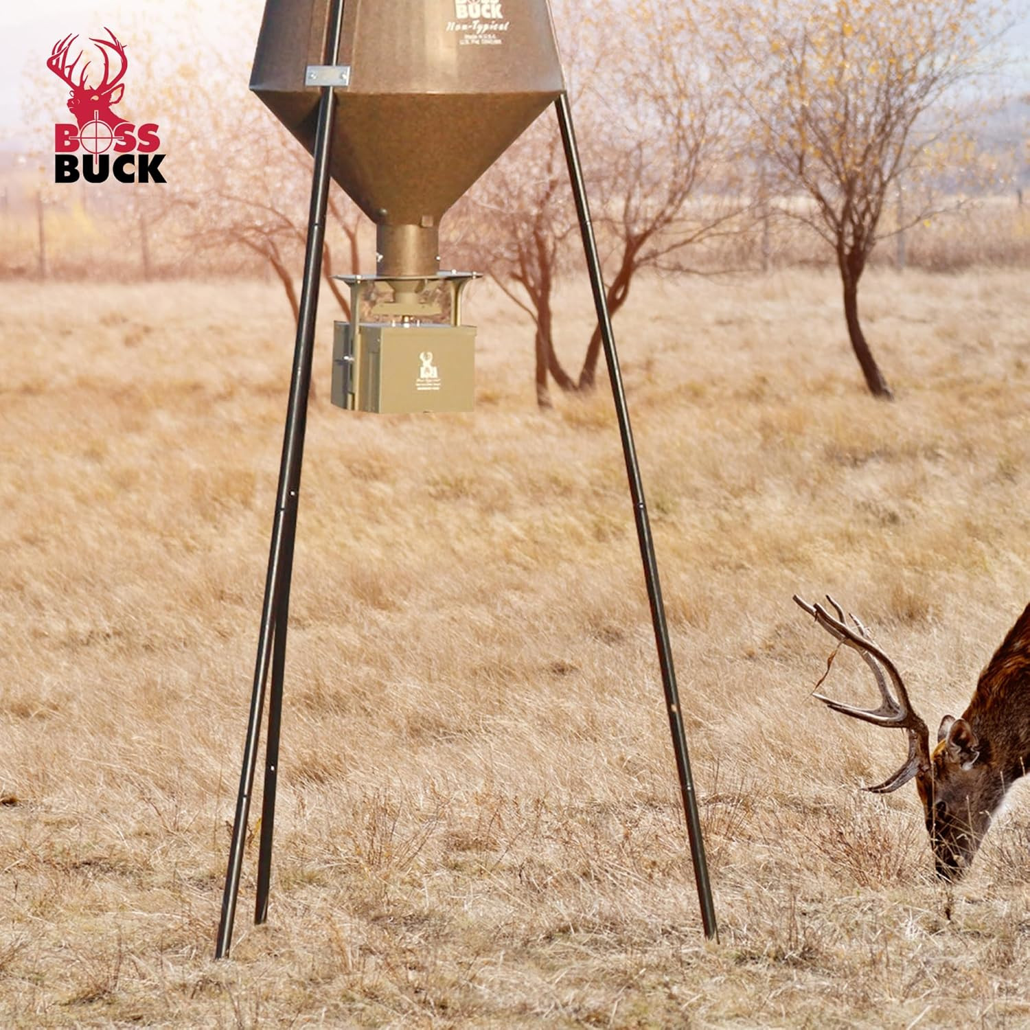 Game Feeder Conversion Kit, Automatic Deer Hunting Accessory, Feeder Not Include