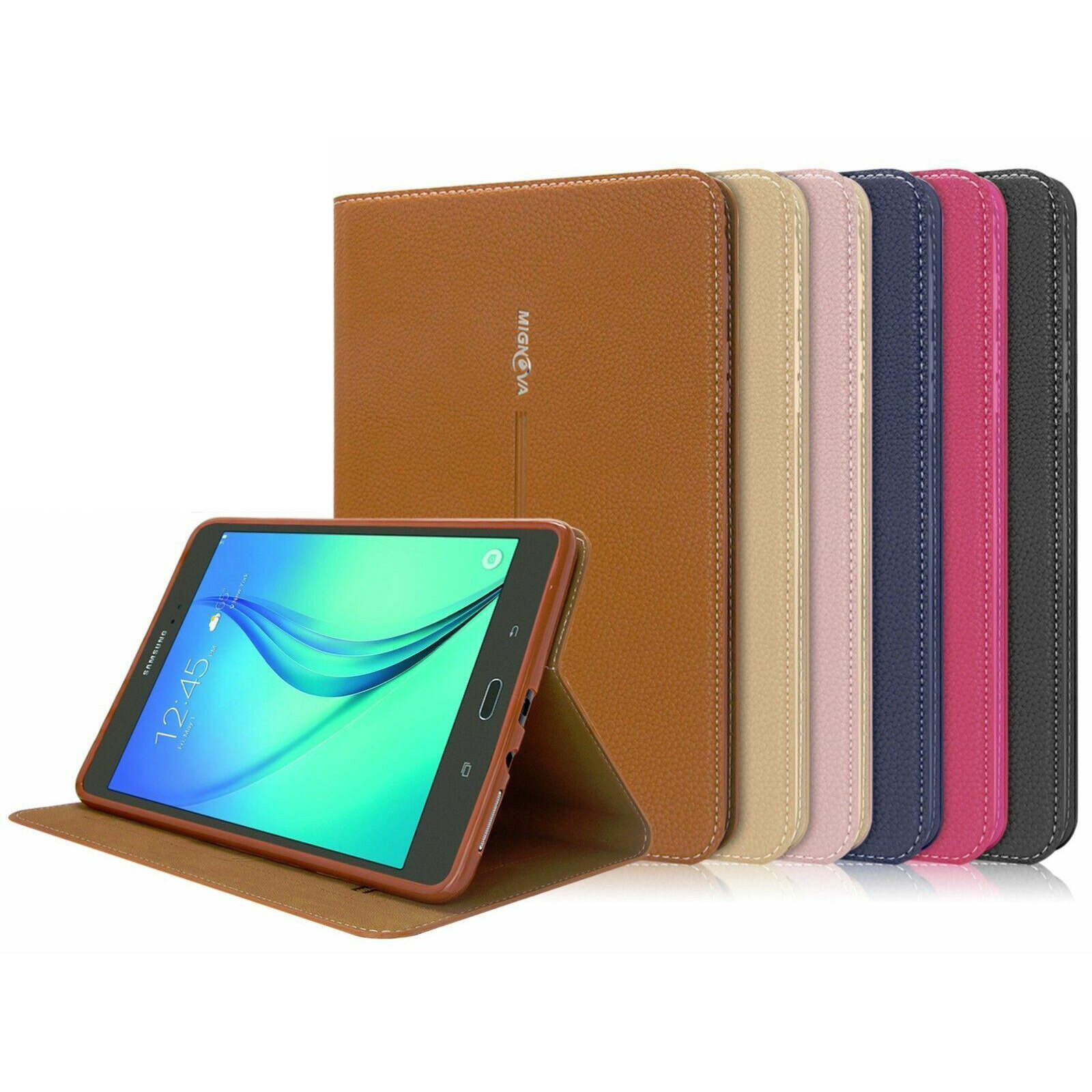 For Samsung Galaxy Tab A / Tab S2 8.0" / 9.7" Smart Folio Leather Case Cover