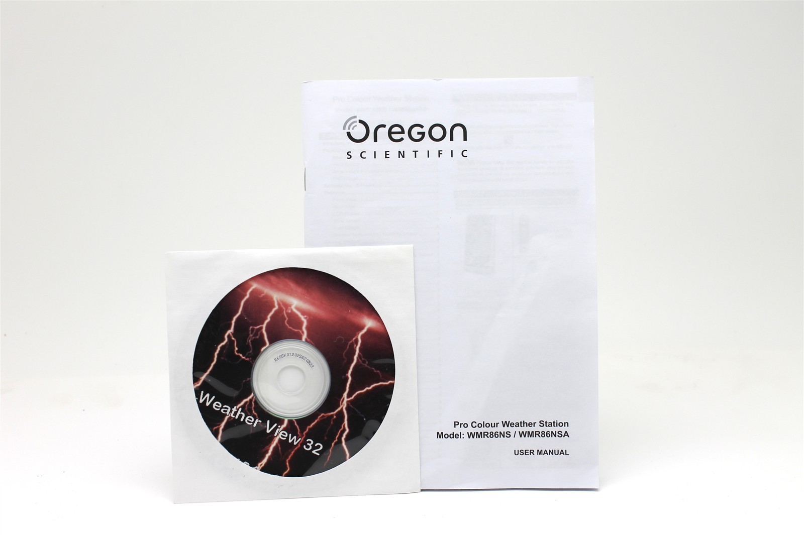 Oregon Scientific CD Installation User Manual For WMR86NS/ WMR86NSA