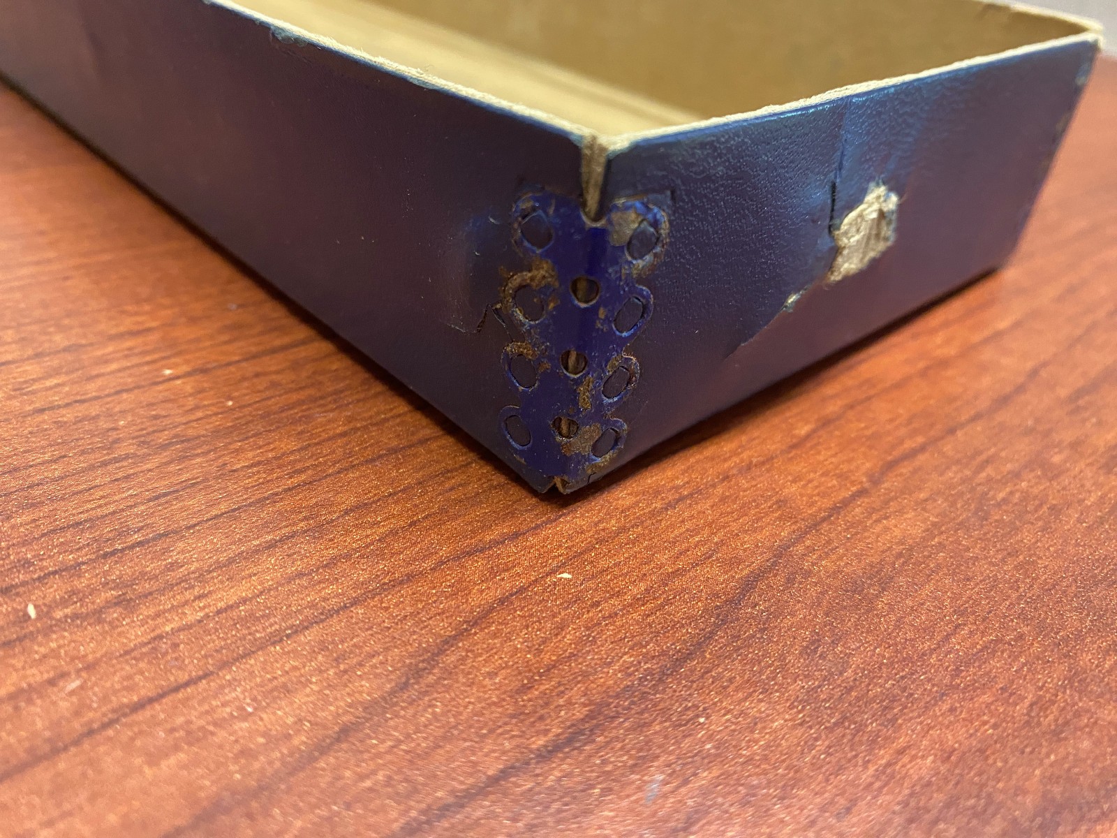 Vintage Smith & Wesson Model 10 10-5 K Frame 4" Blued Factory Cardboard Box Case