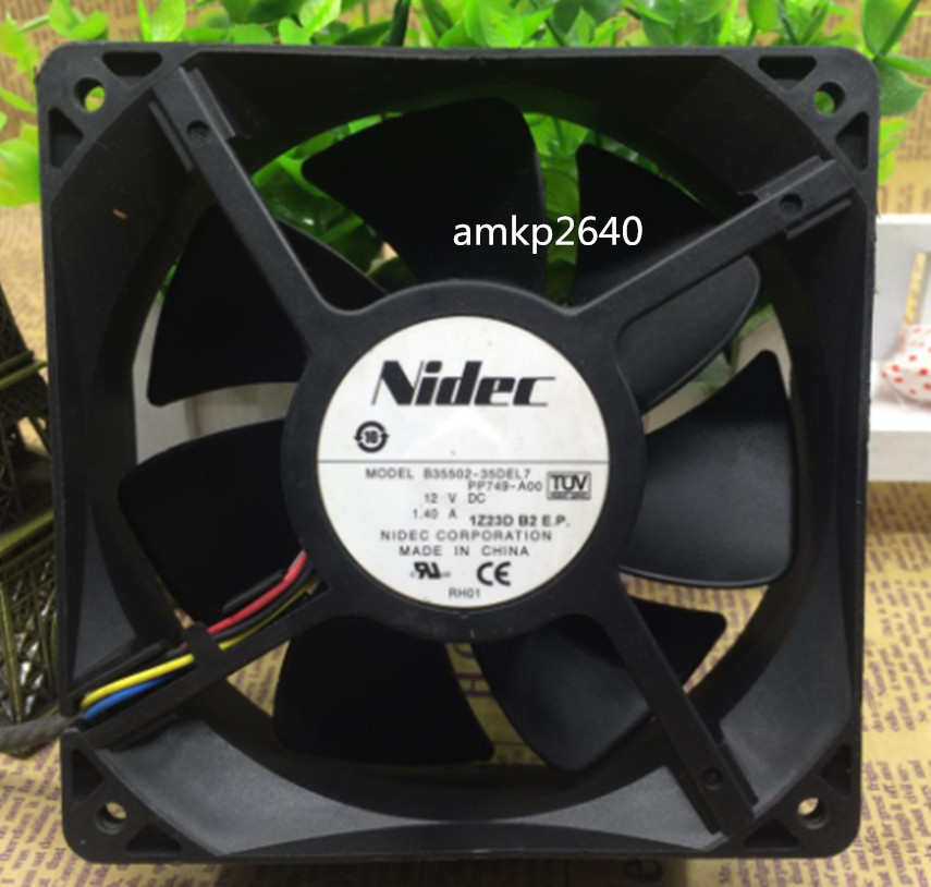 1pc For  12038 12V 1.40A 4pin    B35502-35DEL7 PP749-A00 fan