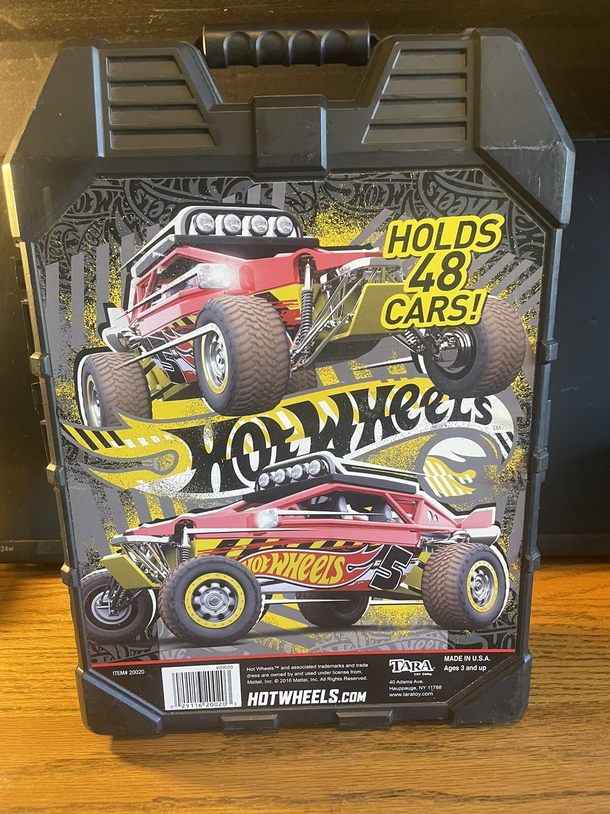 2016 HOT WHEELS 48 CAR USED MADE USA W/52 USED CARS (8-70-80/25-90’s/19-00’s L16