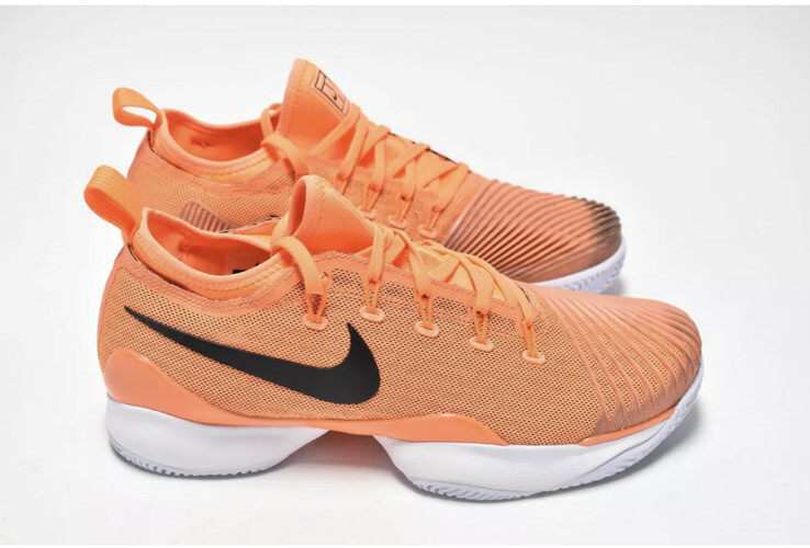 Nike Air Zoom Ultra React HC Orange Tennis Shoe Mens Size 9.5 859719 801