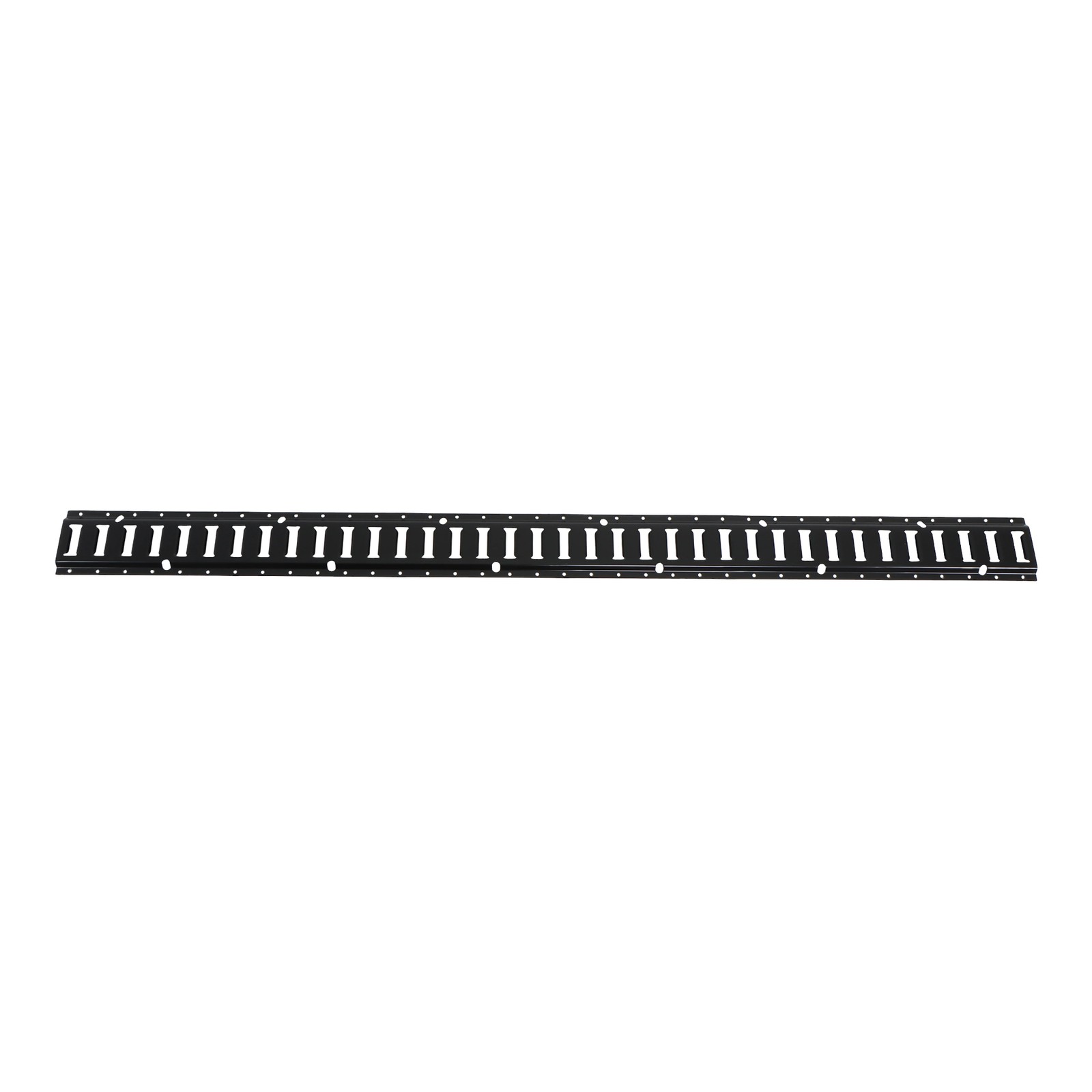 Labwork 4 Pack 6' E Track Tie Down Rail Kit Powder-Coat Black For Garages Vans