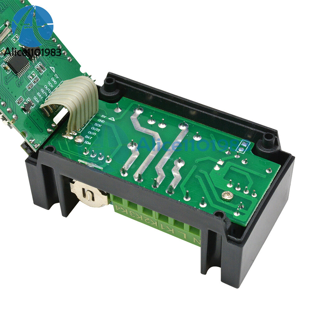 AC110V-220V Intelligent Digital LCD Temperature Humidity Controller SHT20 Sensor