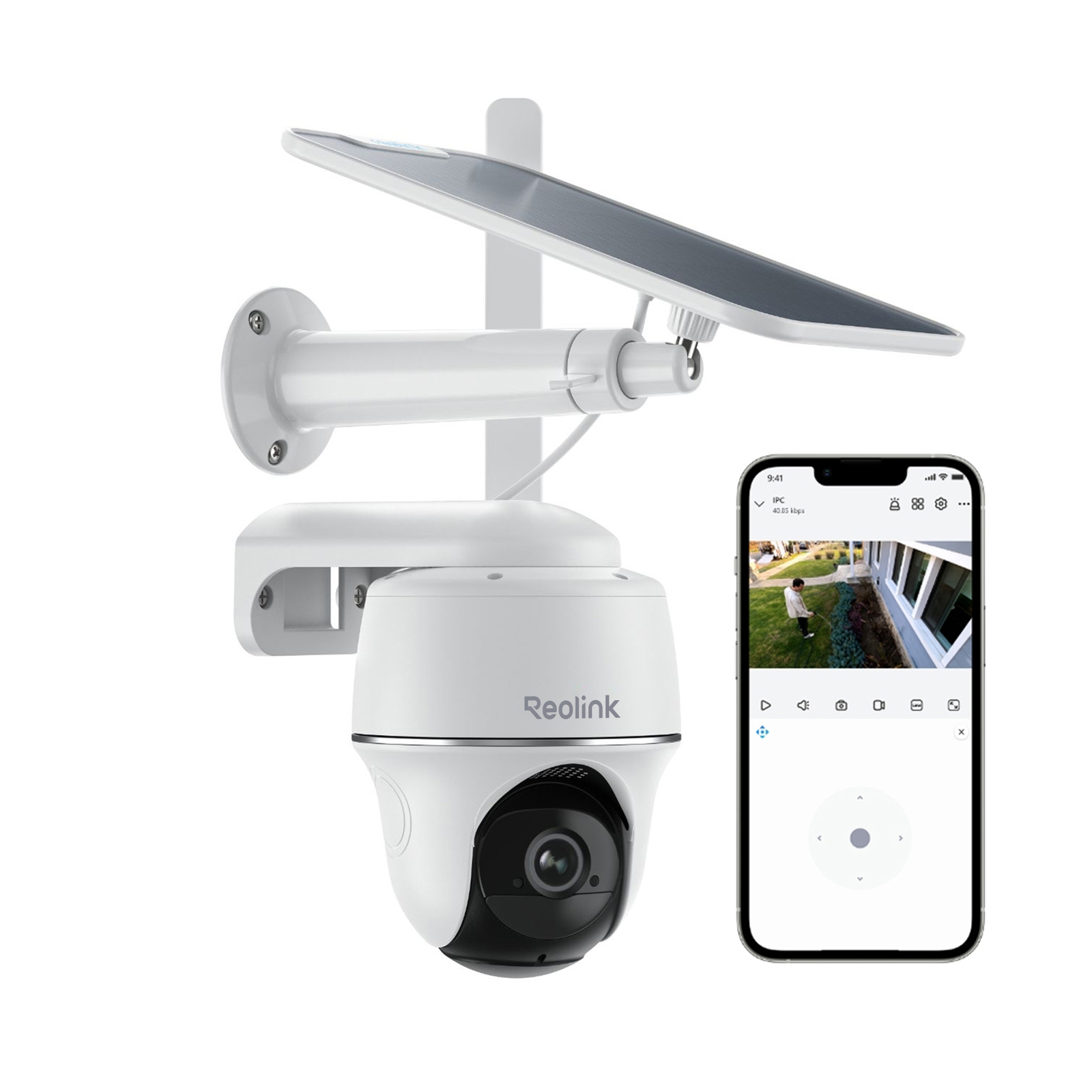 Reolink Go PT Plus 4G LTE 2K+ 5MP Mobile Security Camera Solar Wireless Outdoor