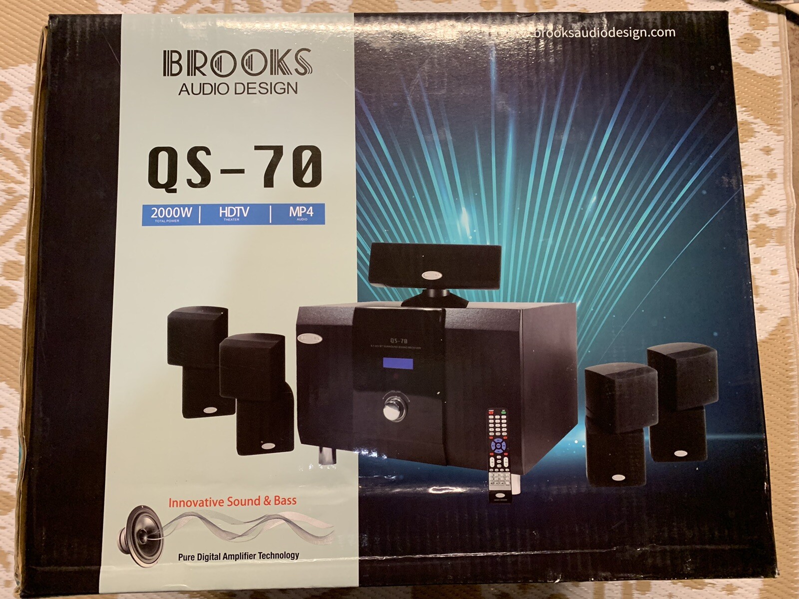 Brooks Audio QS-70 Home Theater System