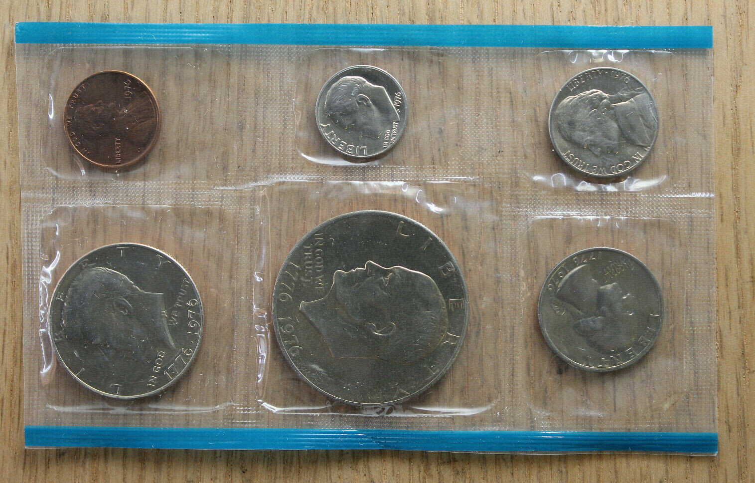 1976 Mint Set - Uncirculated Coins -12-Coin Set - P & D