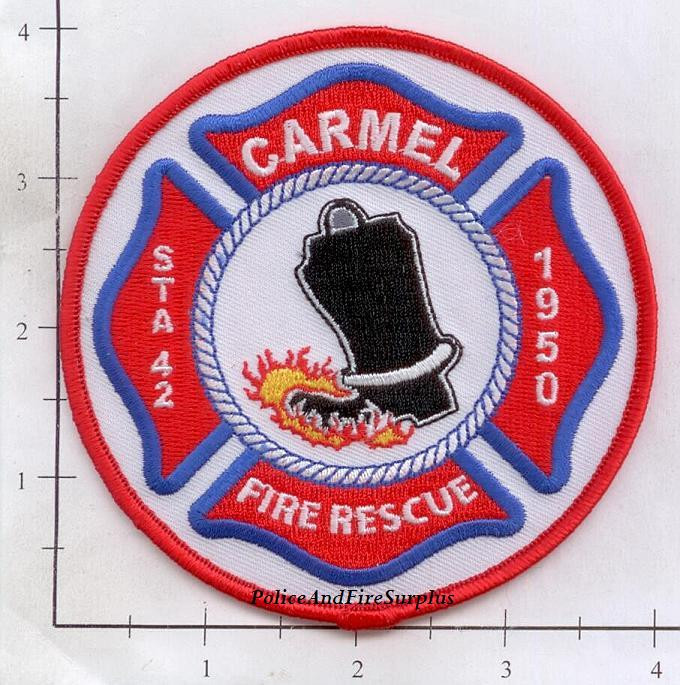 Maine - Carmel Station 42 Fire Rescue ME Fire Dept Patch