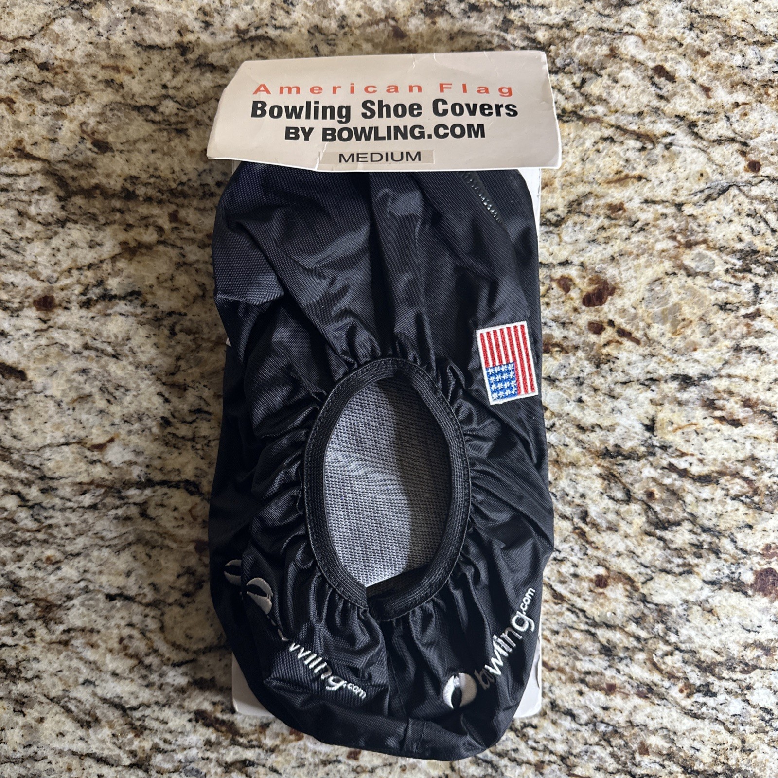 American Flag Shoe Covers For Bowling Open Box