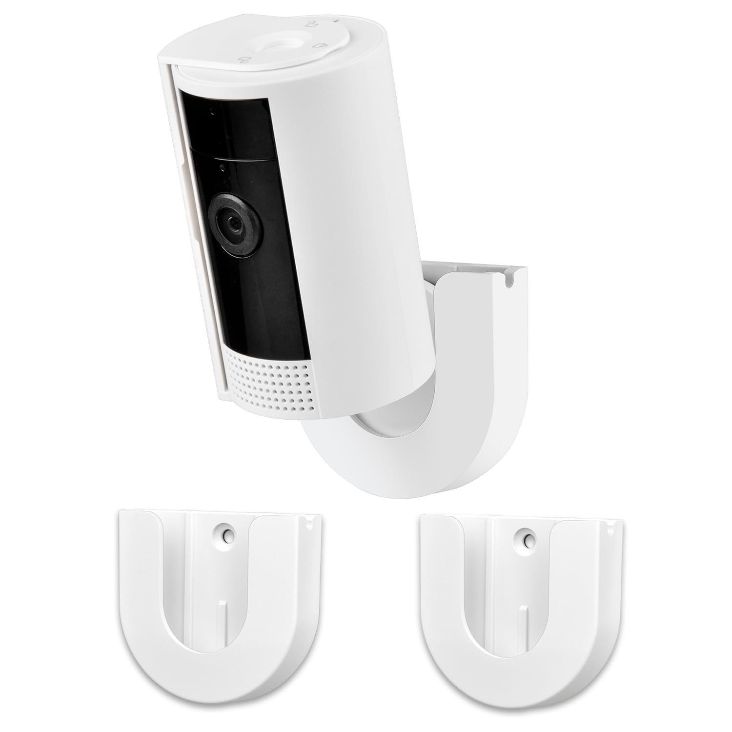 2 Pack Strong Adhesive Wall Mount for Ring Indoor Cam(2nd Gen and 1st...