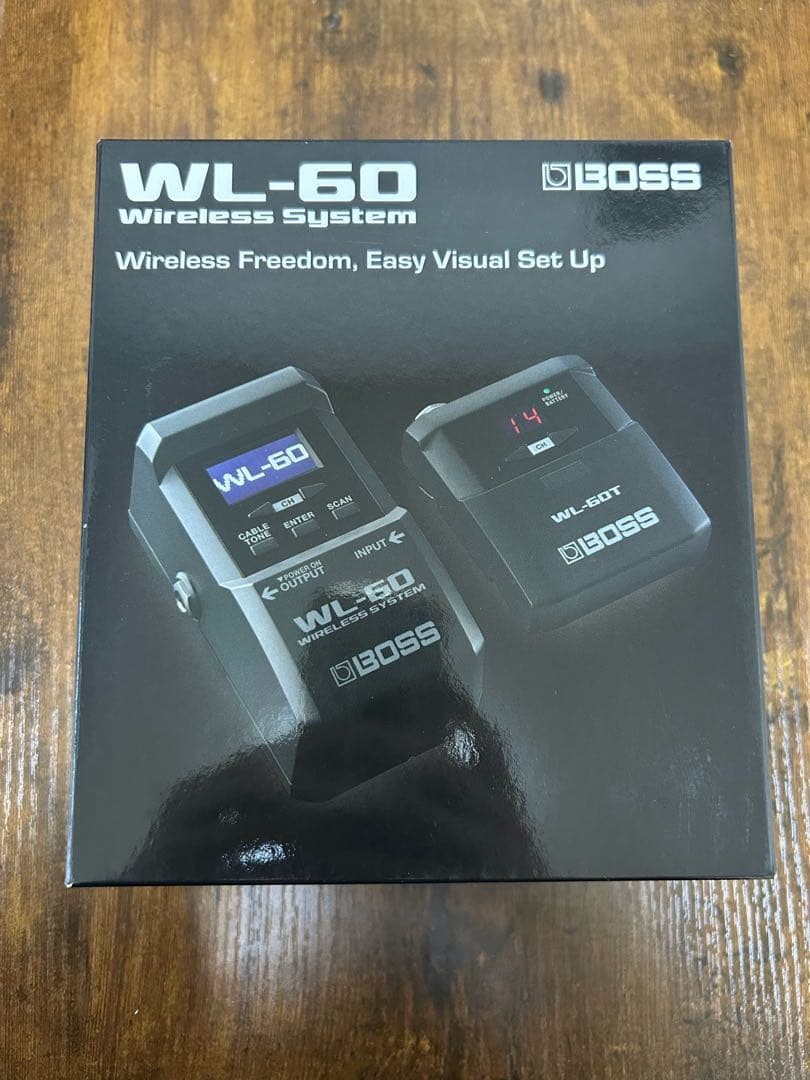 New BOSS WL-60 Pedal Wireless System Boss WL60